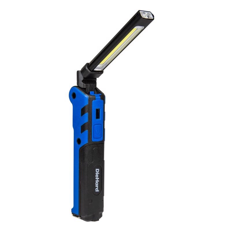 Dorcy 416643 DieHard 450 lm Black/Blue LED Rechargeable Work Light Flashlight