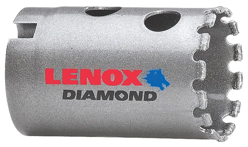 Lenox 1211520DGHS Diamond 1-1/4 in. Diamond Grit 1.5 in. L Hole Saw
