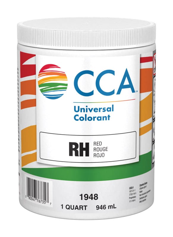 Valspar 1948.05 CCA RH Red Paint Colorant 1 qt