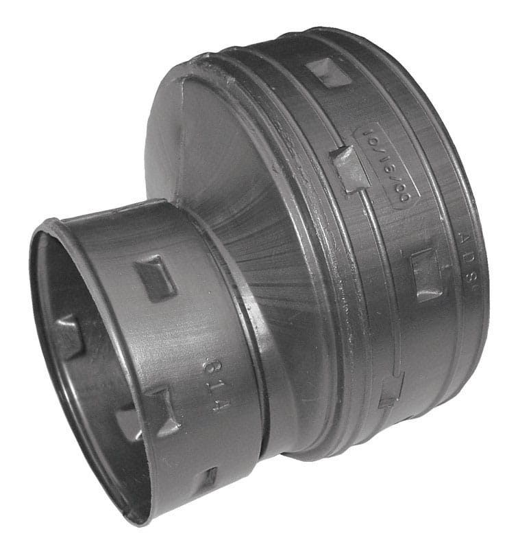 Advanced Drainage Systems 0314AA 3 in. Snap X 4 in. D Snap Polyethylene 4-1/2 in. Coupler 1 pk