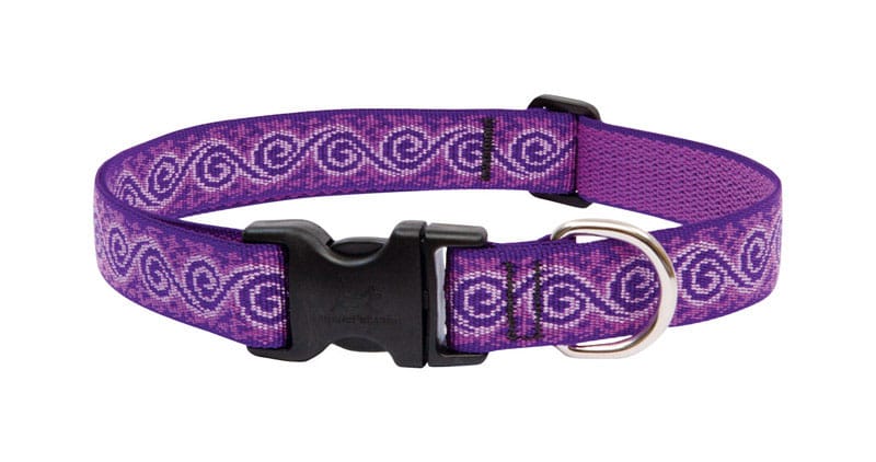 Lupinepet 96952 Original Designs Multicolor Jelly Roll Nylon Dog Adjustable Collar