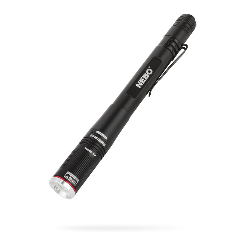 Nebo NEB-POC-0005 Inspector RC 360 lm Black LED Rechargeable Pen Light 10850 Battery