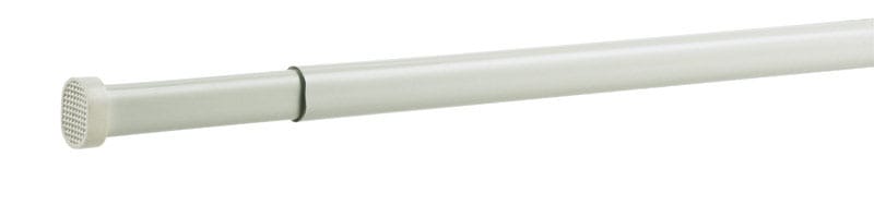 Kenney KN618NP White Traditional/Transitional Tension Rod 48 in. L X 84 in. L