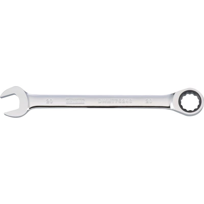 Dewalt DWMT75243OSP 20 mm X 20 mm Metric Ratcheting Combination Wrench 11-7/32 in. L 1 pc