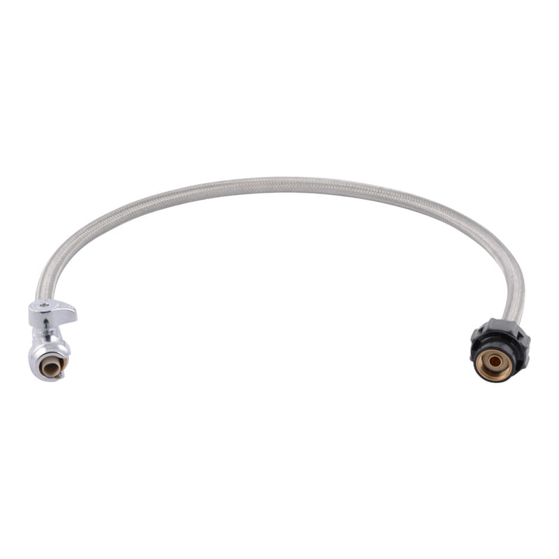 Sharkbite UR24687 Click Seal Push to Connect 1/2 in. PTC each X 1/2 in. D PTC Brass Faucet Connector