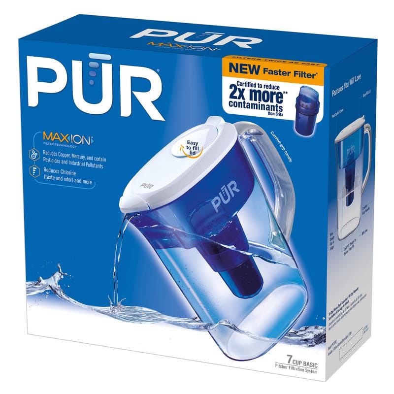 Pur PPT700WAV5 7 cups Blue Water Filtration Pitcher
