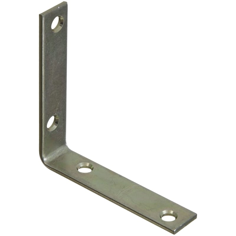 National Hardware N264-200 .75 in. H X 3-1/2 in. W Zinc-Plated Steel Inside Corner Brace