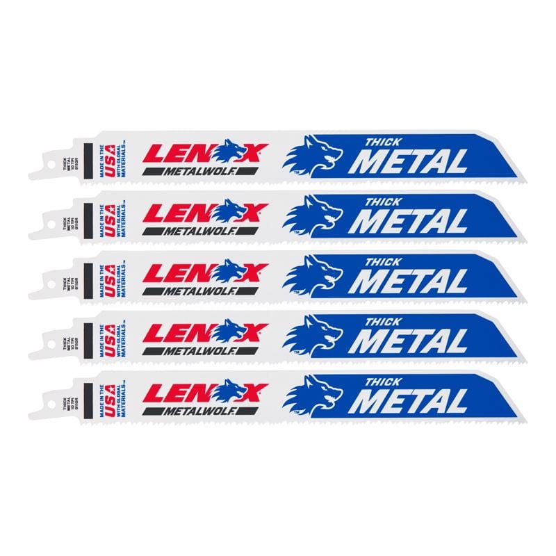 Lenox 201769110R Recip Saw Blade 9" 10T 5Pk
