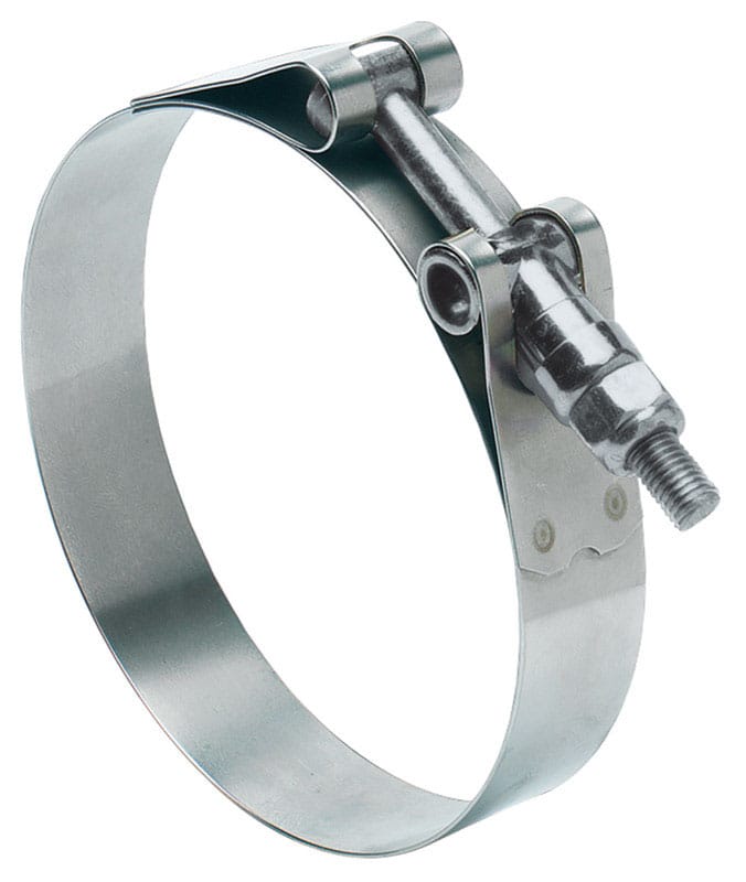Ideal Tridon 300100163553 1-5/8 in. 1-7/8 in. 163 Silver Hose Clamp With Tongue Bridge Stainless Steel Band T-Bol