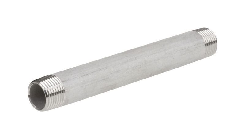 Smith-Cooper 4632102630 1-1/2 in. MPT Stainless Steel 3 in. L Nipple