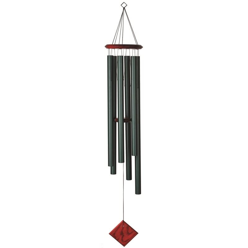 Woodstock Chimes DCE54 Encore Collection Green Aluminum/Wood 54 in. Green Chimes of Neptune Wind Chime