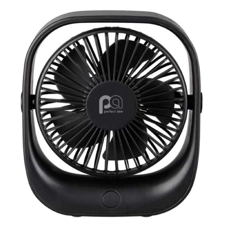 Perfect Aire 1PAFD5R 5.75 in. H X 5 in. D 3 speed USB Fan