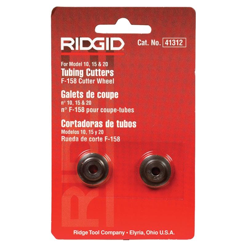 Ridgid 41312 Replacement Cutter Wheel Black 2 pc