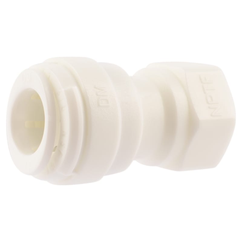 Sharkbite 25411 Push to Connect 3/8 in. PTC X 1/4 in. D FIP Plastic Adapter