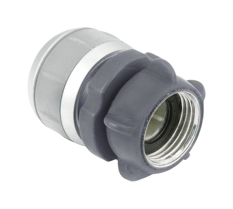 Gilmour 800584-1001 5/8 & 3/4 in. Metal Threaded Female Compression Coupling