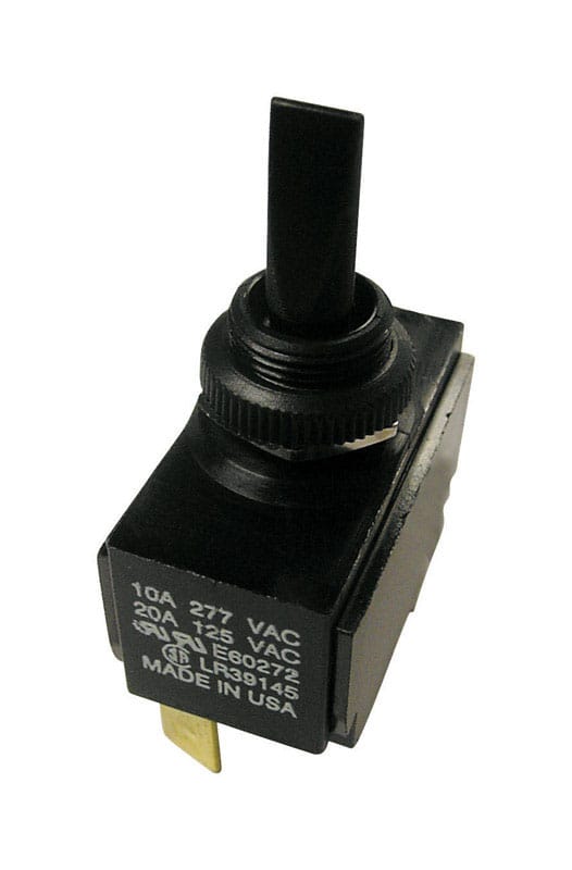 Gardner Bender GSW-114 20 amps Toggle Switch Black 1 pk