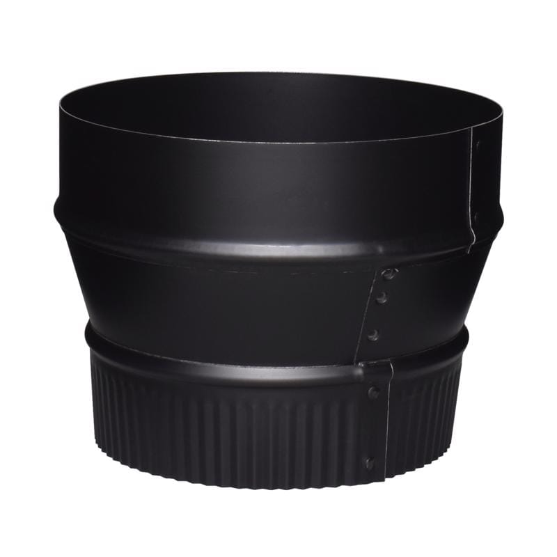 Imperial BM0077 7 in. D X 6 in. D Galvanized Steel Stove Pipe Reducer