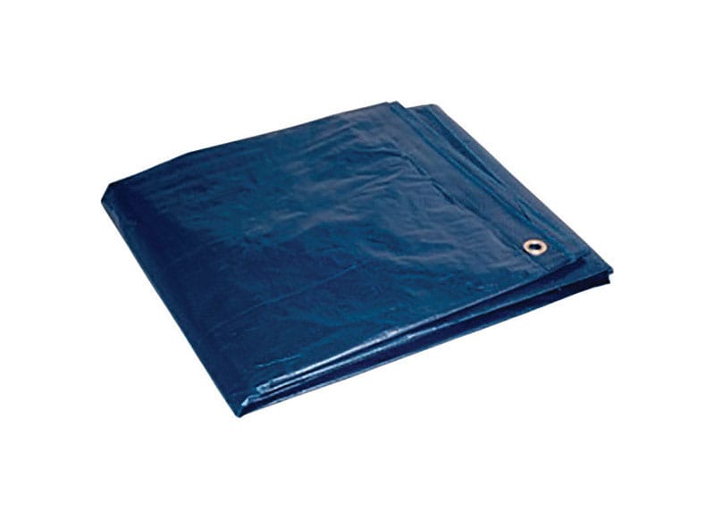 Foremost 81216 12 ft. W X 16 ft. L Light Duty Polyethylene Tarp Blue