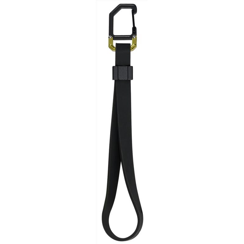 Hillman 9984916 Apex Silicone Black Clip/Hook Key Strap