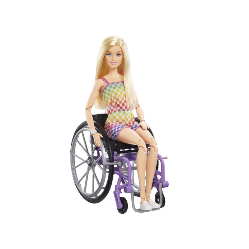 Barbie HJT13 Fashionistas Wheelchair Doll Multicolored