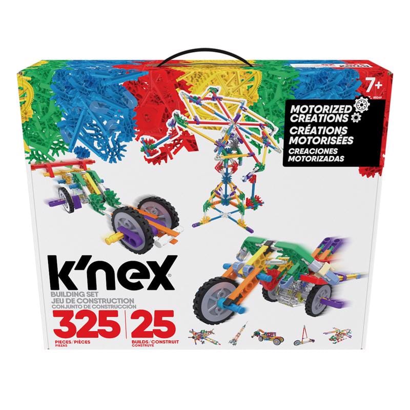K'Nex KNX 85049 Motorized Creations Building Set Toy Assorted 325 pc