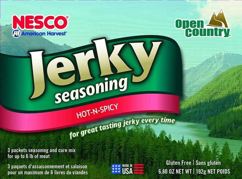 Nesco BJH-6 Open Country Hot-N-Spicy Jerky Seasoning 6 lb Boxed