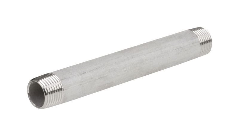 Smith Cooper 4632102660 Smith-Cooper 1-1/2 in. MPT Stainless Steel 6 in. L Nipple