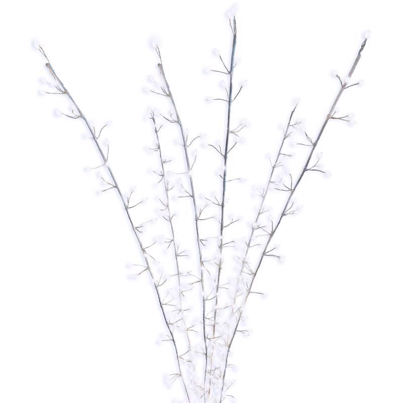 Celebrations MICBWTWIG38PWA LED Pure White Lighted Branches 38 in. Yard Decor
