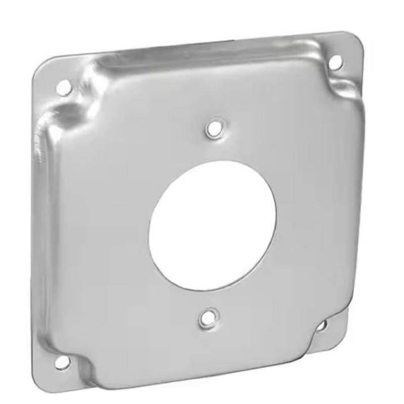 Southwire G1942-UPC Square Steel 1 gang 4 in. H X 4 in. W Box Cover
