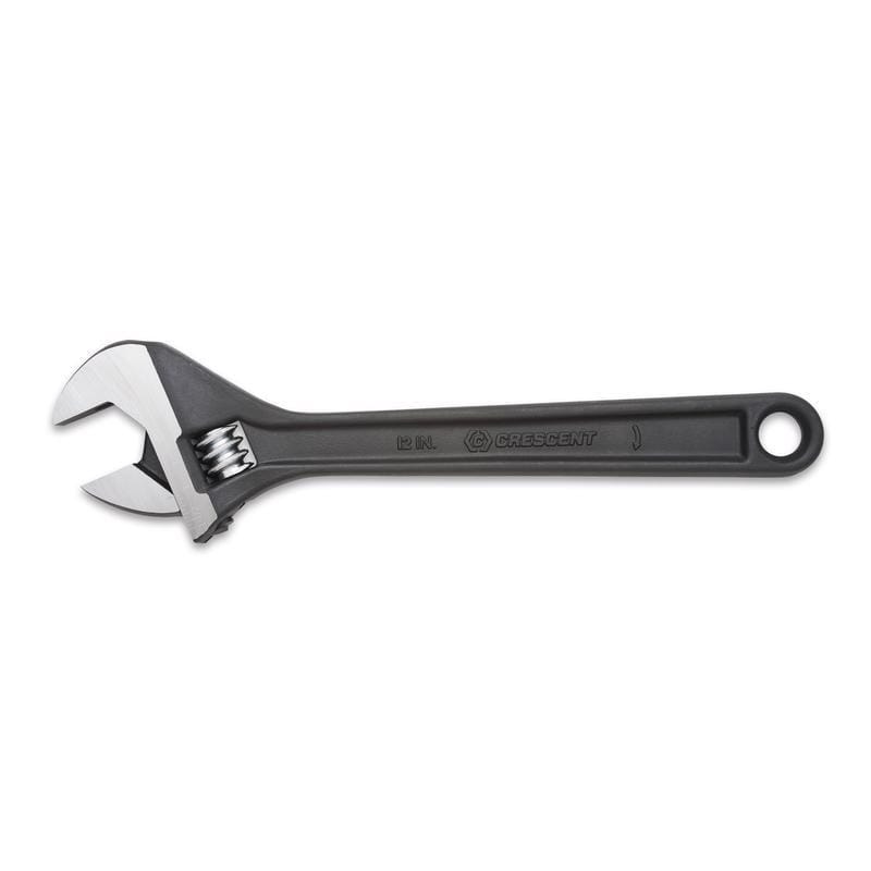 Crescent AT212VS Metric and SAE Adjustable Wrench 12 in. L 1 pc