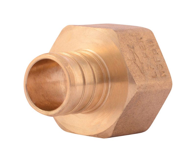 Sharkbite UC088LFA5 3/4 in. PEX Barb X 3/4 in. D FNPT Brass Female Connector
