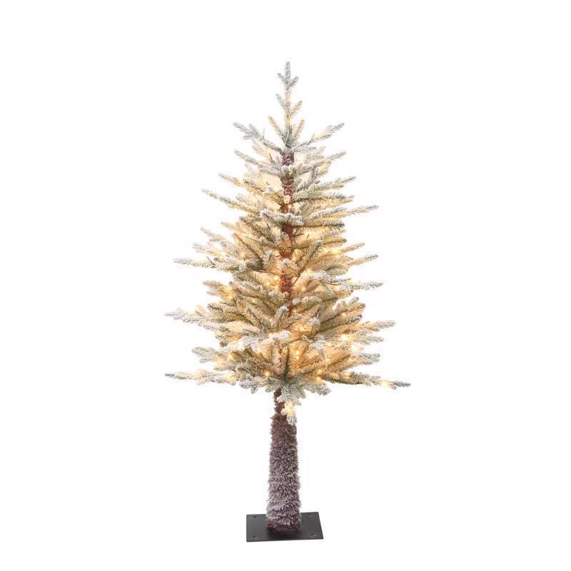 Celebrations 25Y-146-LEDW 4 ft. Full LED 100 ct Entrance Tree