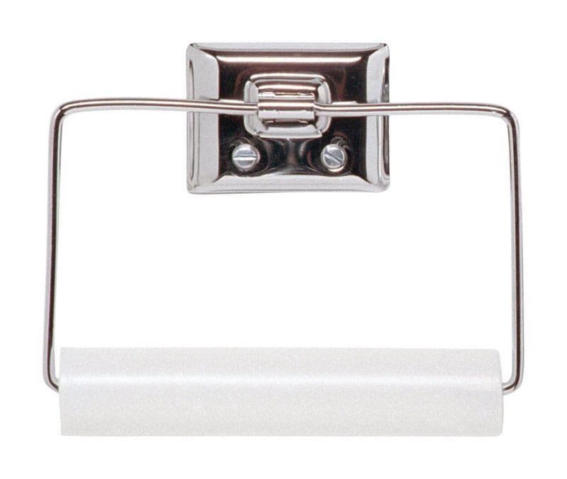Decko 38090 Chrome Silver Toilet Paper Holder