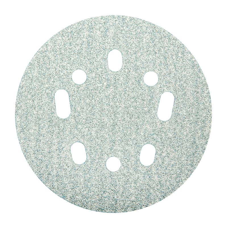 Norton 07660768328 ProSand 5 in. Ceramic Alumina Hook and Loop Sanding Disc 80 Grit Coarse 50 pk