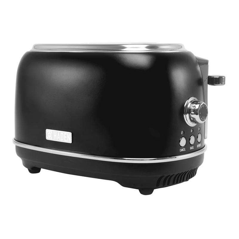 Haden 75097 Heritage Stainless Steel Black 2 slot Toaster 8 in. H X 12 in. W X 8 in. D