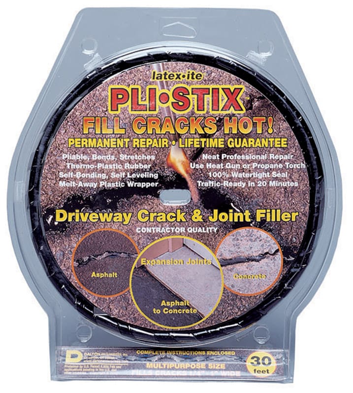 Latex-Ite 35099 Pli-Stix Black Asphalt Asphalt Crack Filler 2 lb