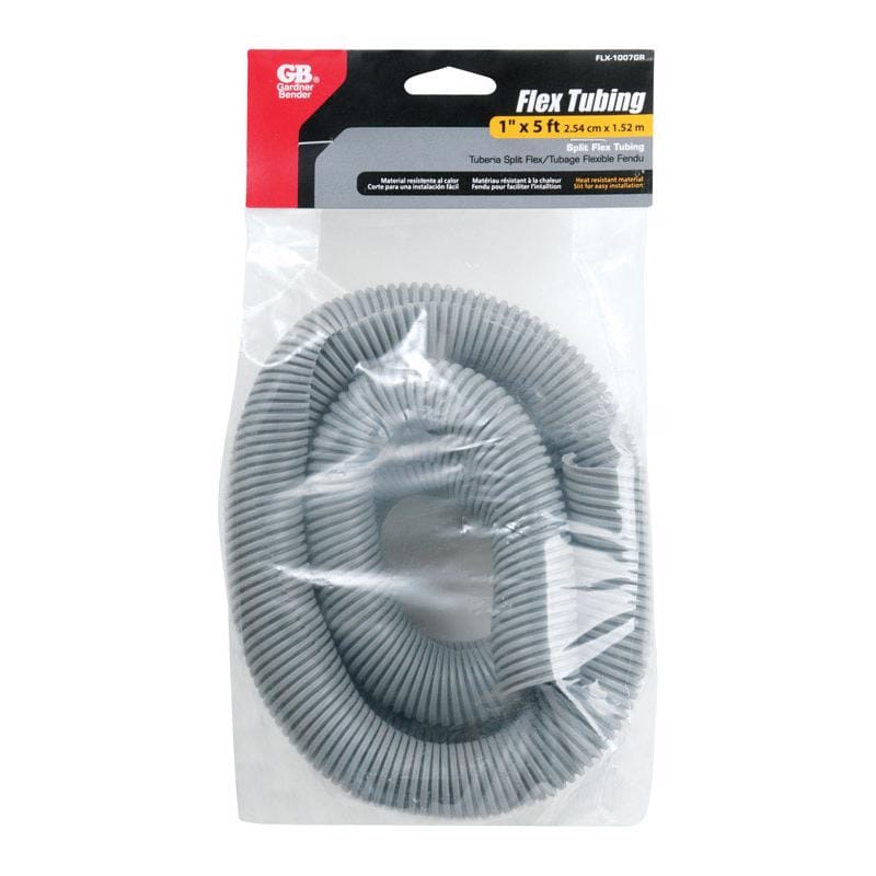 Gardner Bender FLX-1007GRT 5 ft. L Gray Polyethylene Flex Tube