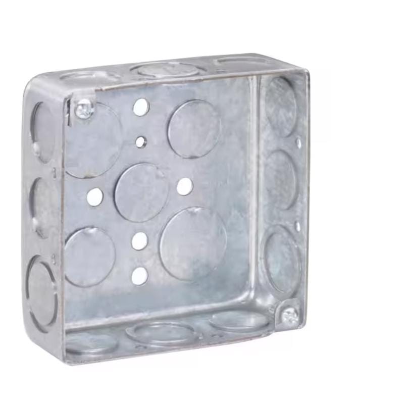 Southwire 52151-SDR-UPC Old Work 21 cu in Square Galvanized Steel Electrical Box Gray
