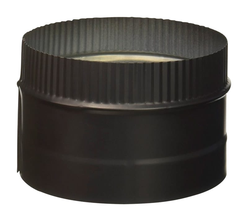 Duravent 6DBK-AD DuraBlack 6 in. D Steel Stove Top Adapter