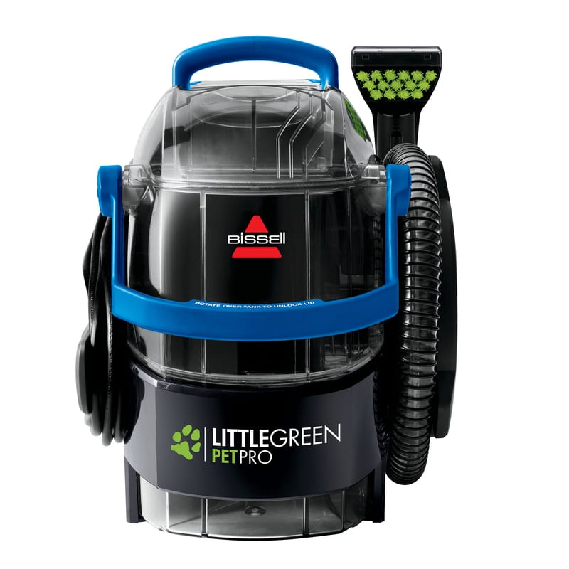 Bissell 2891 Little Green Pet Pro Bagless Carpet Cleaner 5.7 amps Standard Multicolored