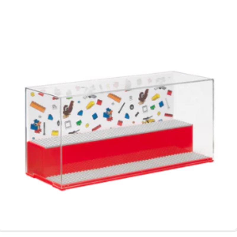 Lego 40700001 Licensed Minifigure Play & Display Case Red