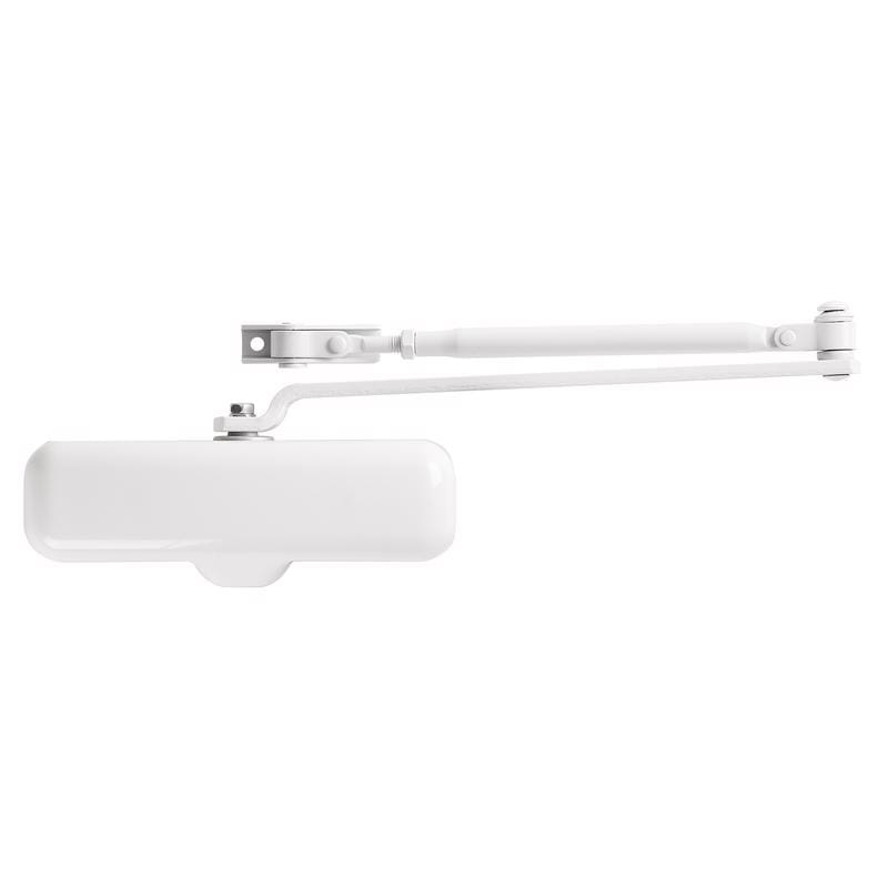 Brinks BC4007 Residential White Steel Hydraulic Adjustable Door Closer