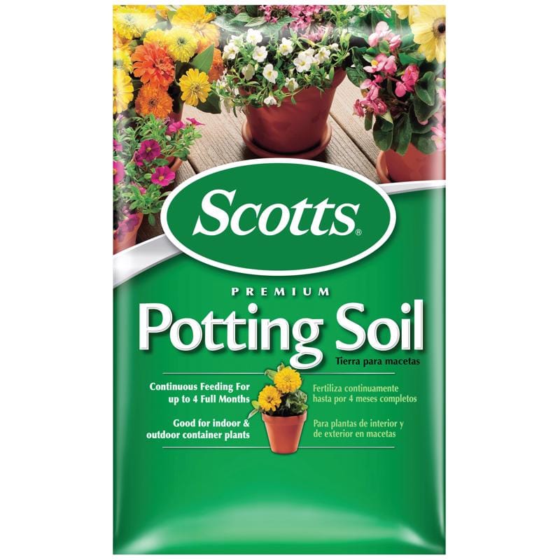 Scotts 70751750 Premium All Purpose Potting Soil w/Fertilizer 1 cu ft