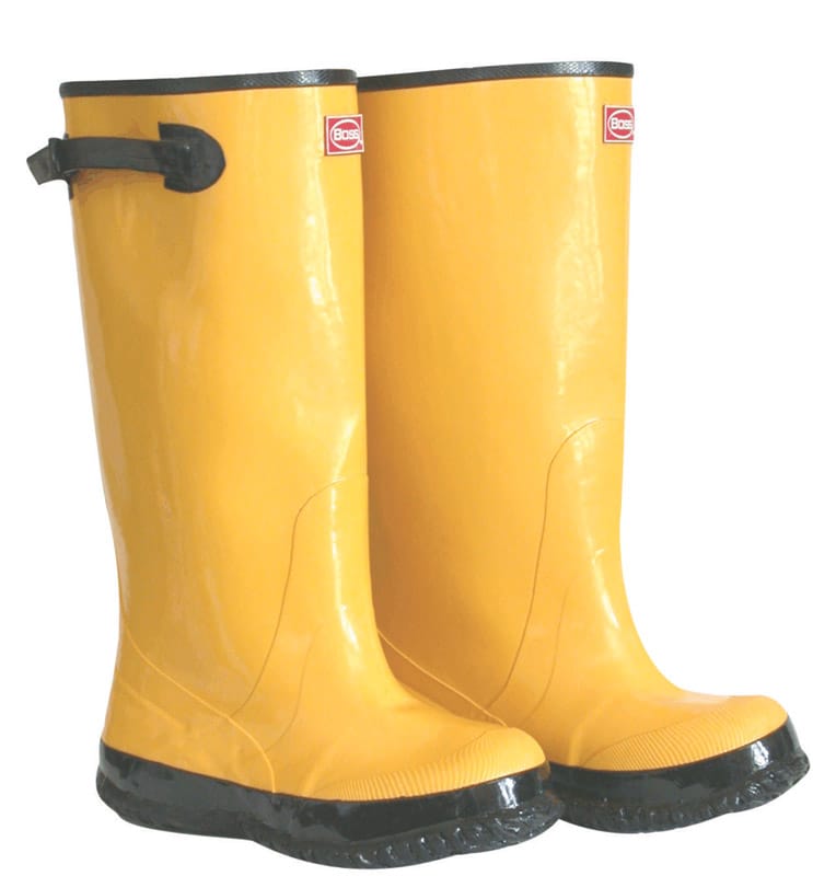 Boss 2KP448110 Knee Boots 10 US Yellow Waterproof
