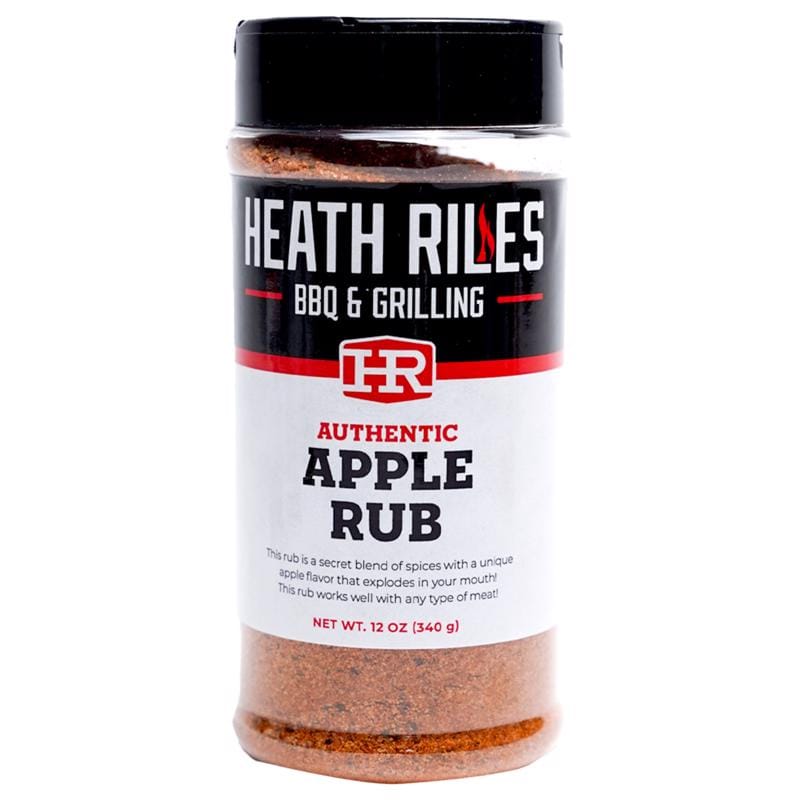Heath Riles BBQ HRB0007 Apple BBQ Rub 12 oz