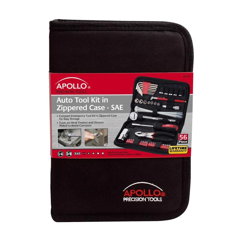 Apollo Tools DT9774 Auto Tool Kit 56 pc