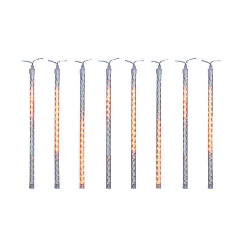 Celebrations 22-08004A Orange 12 in. LED Meteor Lights Halloween Decor
