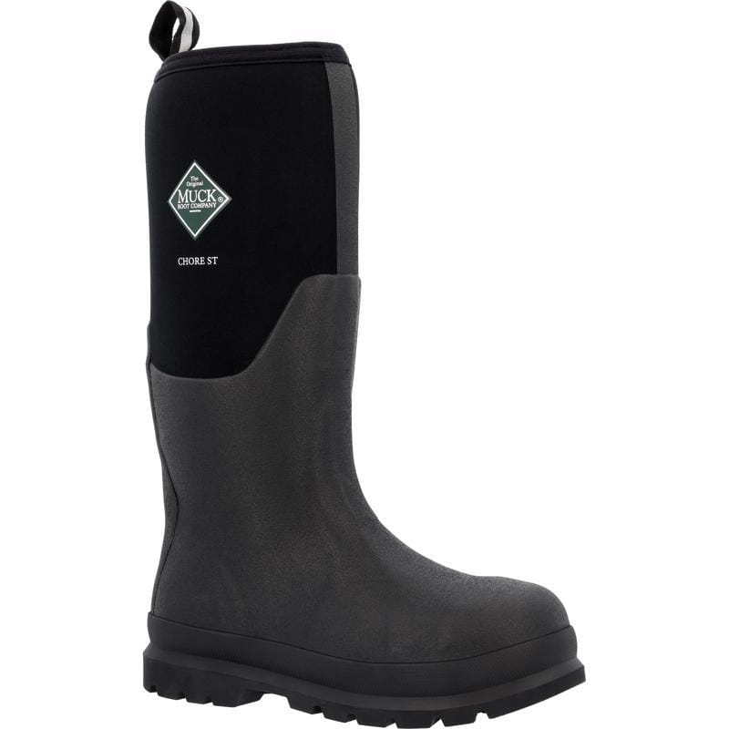 The Original Muck Boot Company CHS000A M 130 Chore Classic Safety Toe Boots 13 US Black 1 pair Waterproof