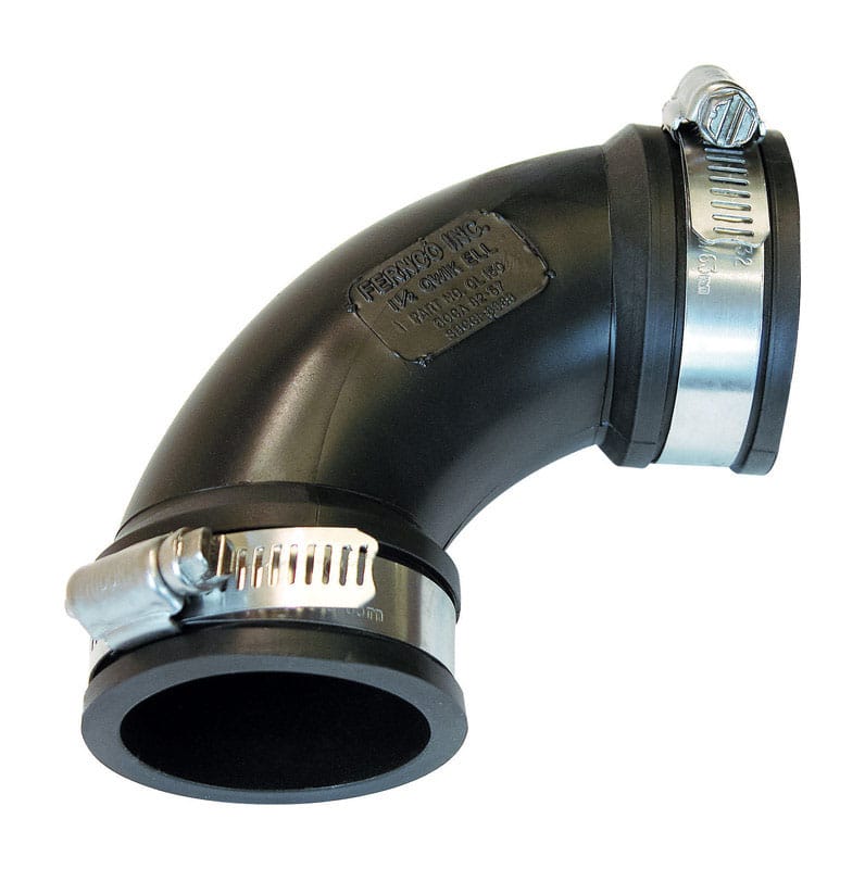 Fernco PQL-150 Schedule 40 1-1/2 in. Hub X 1-1/2 in. D Hub PVC Elbow 1 pk