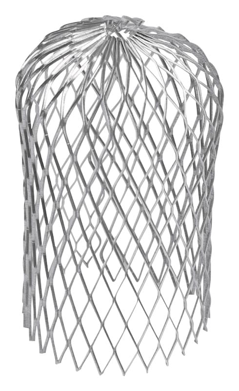 Amerimax 21348HP 3.5 in. W X 3.5 in. L Gray Aluminum Gutter Strainer 1 pk
